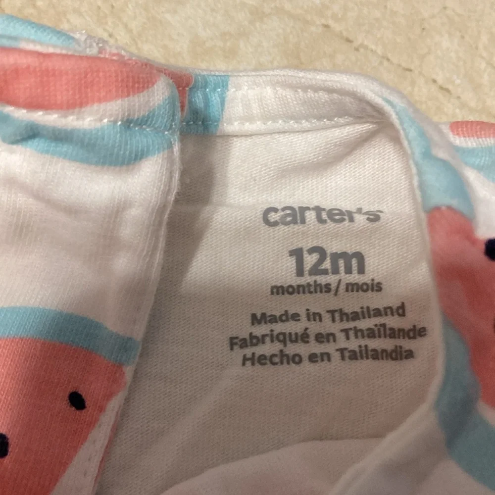 12M watermelon printed tank